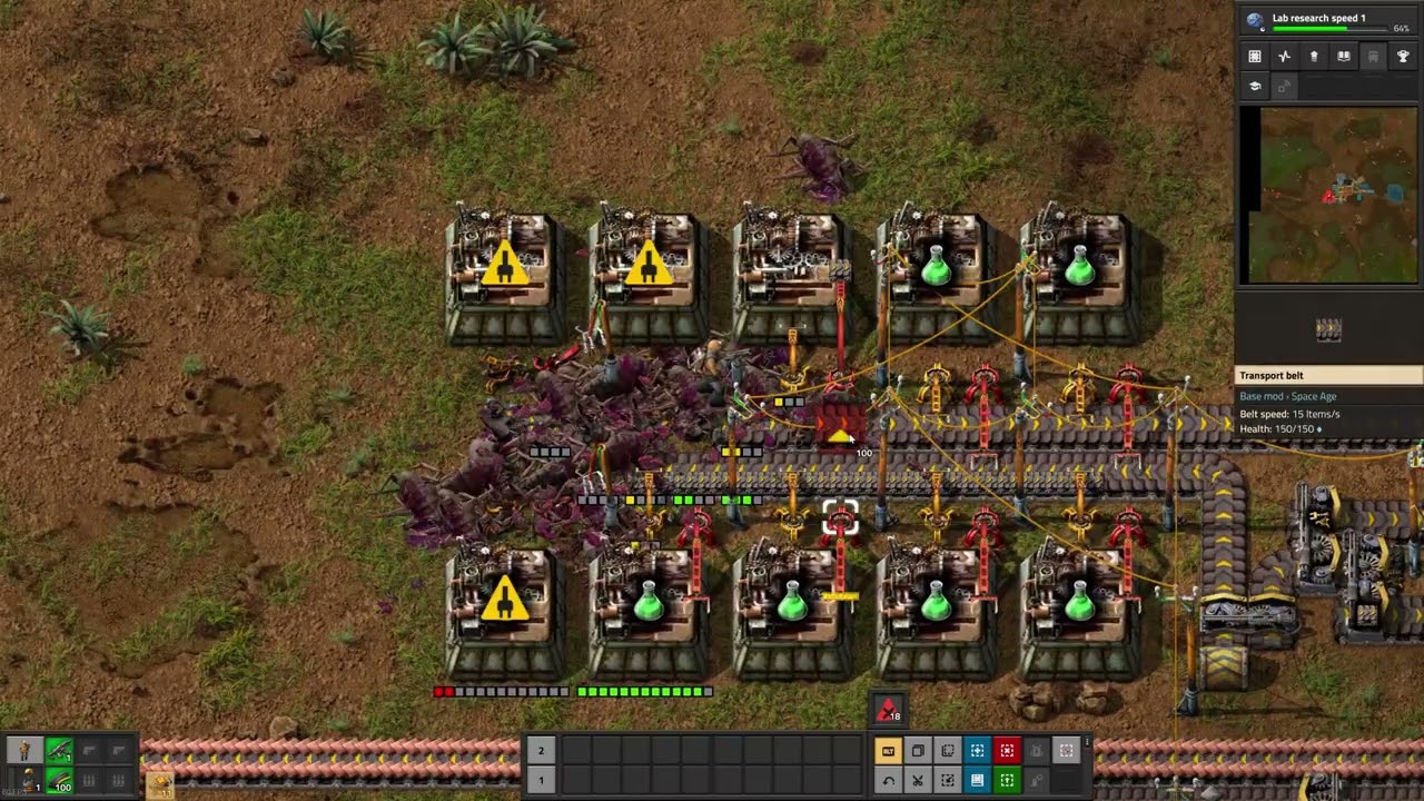 Factorio: Space Age - 8 Minutes Early Gameplay