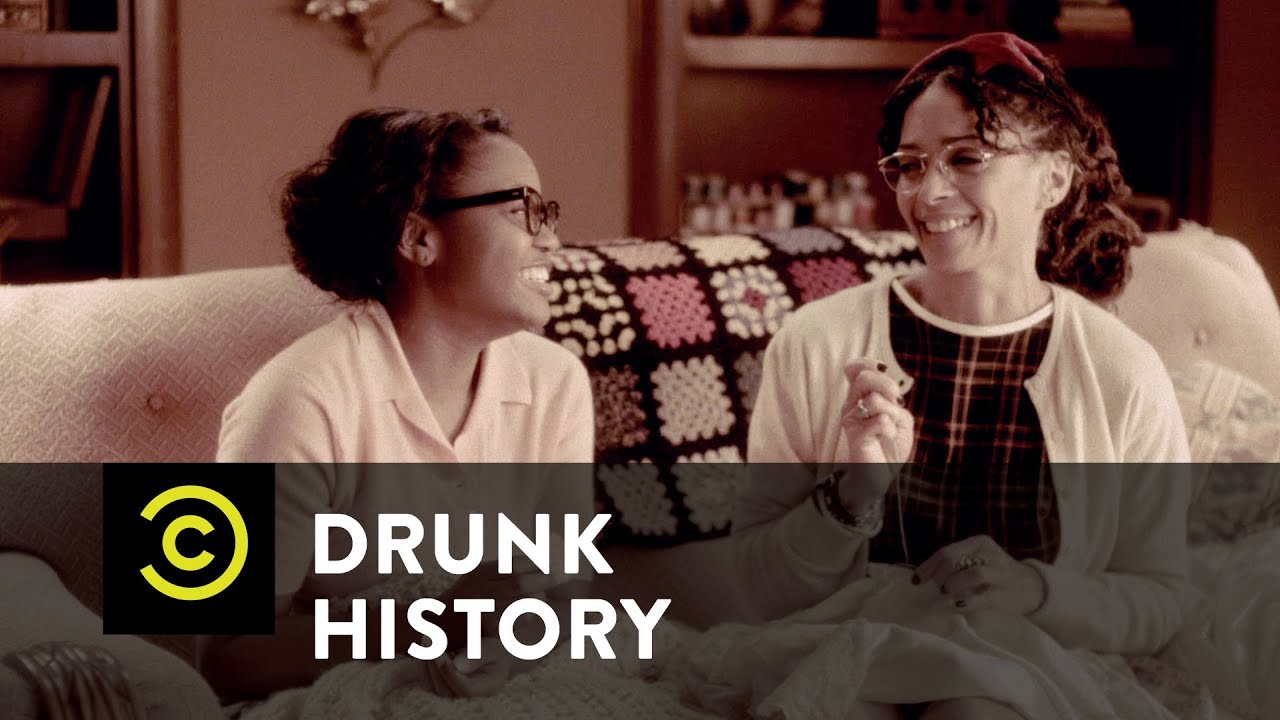 Drunk stories. Клодетт Колвин. Claudette Colvin.