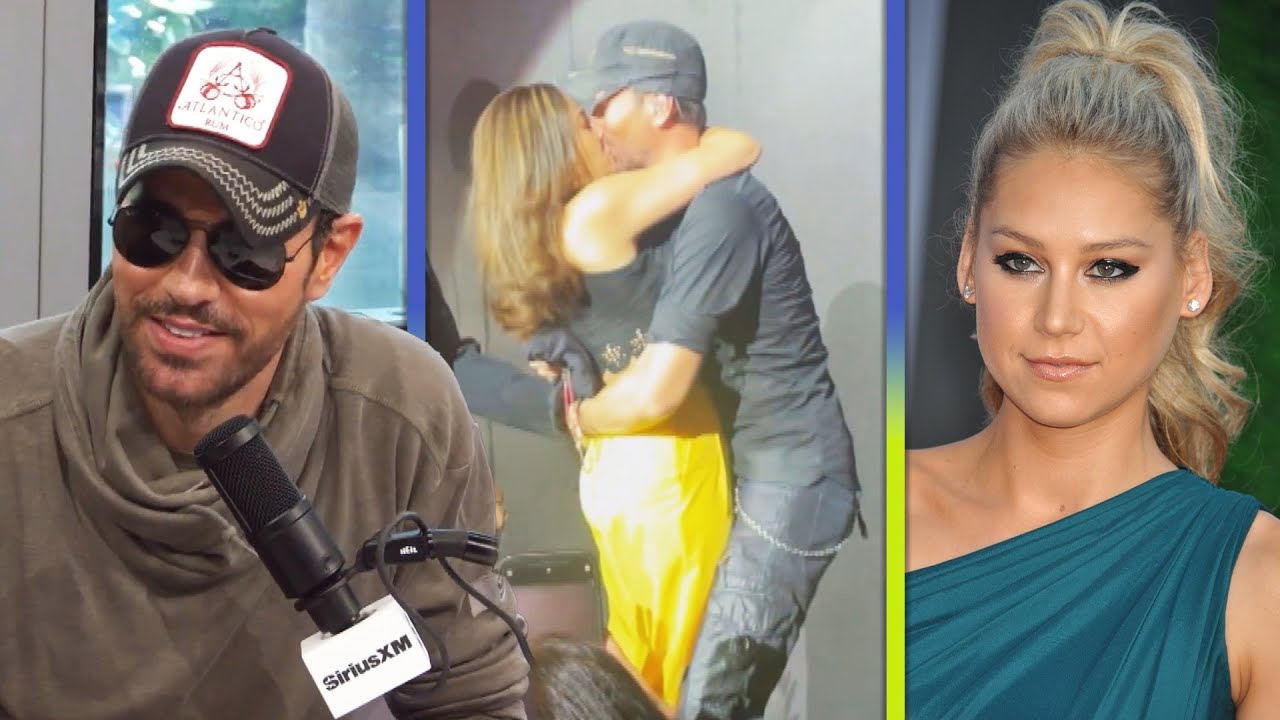 Enrique Iglesias Talks About Anna Kournikova's Reaction to Him Kissing Fans