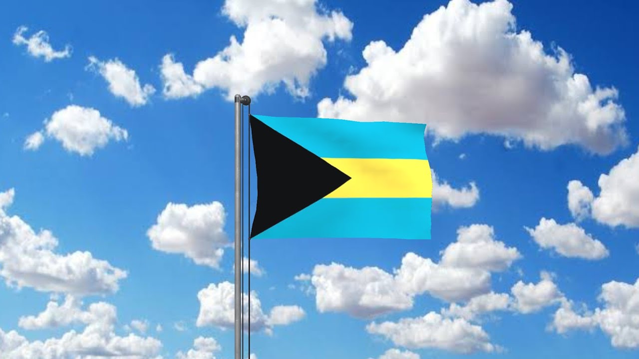 How To Make Bahamas Flag|