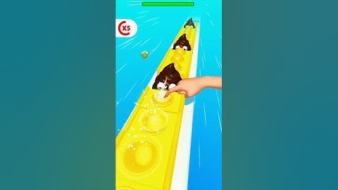 pop run 3D gameplay 💩 || Mobile game 263#shortvideo #mobilegaming #poprungame #poprun3dlive