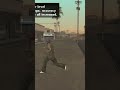gta san andreas CJ's fight with thugs - What did I end up running away with?
