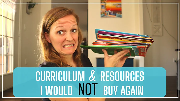 CURRICULUM AND RESOURCES I WOULD *NOT* BUY AGAIN | Curriculum That Didn't Work For Us