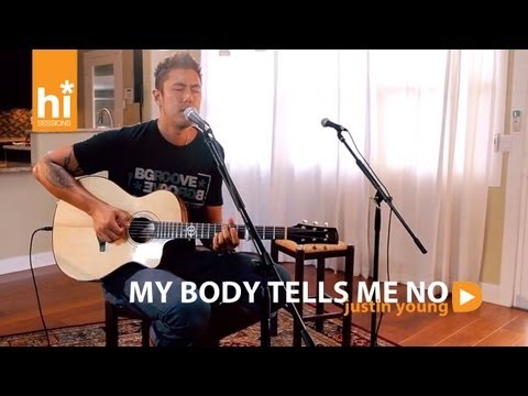 Justin Young - My Body Tells Me No (HiSessions.com Acoustic Live!)