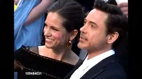 ROBERT DOWNEY JR. AND SUSAN   ON THE RED CARPET - DayDayNews