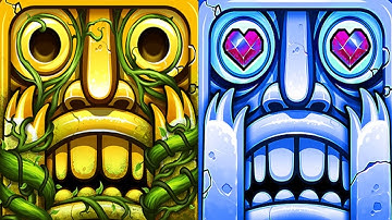 Temple Run 2 Lost Jungle VS Frozen Shadows Android Gameplay HD