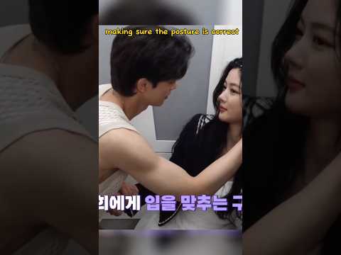 Behind The Photobooth Kiss Scene Episode 6 Mydemon Kdrama2U Shorts Songkang Kimyoojung