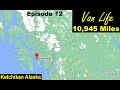 Van Life Travel: S1E12 Ketchikan Alaska, walking tour along Ketchikan creek, our last port.