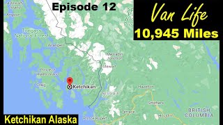 Van Life Travel: S1E12 Ketchikan Alaska, walking tour along Ketchikan creek, our last port.