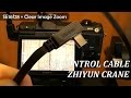 USB Control Cable for Zhiyun Crane and Sony Cameras Review