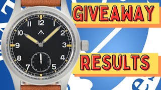 Giveaway Results - Dirty Dozen Field Watch - by Militado