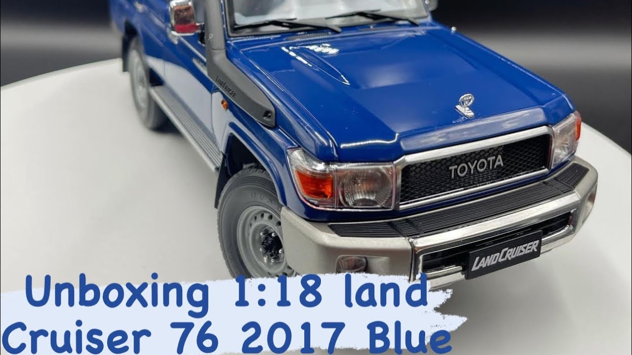 Unboxing 1:18 Toyota land Cruiser 76 2017 from Almost Real diecast