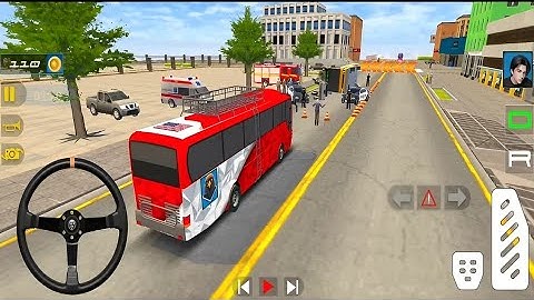 Coach Bus Simulator India Off Road Driving Bus Game Simulator 2025 Gameplay Video #6