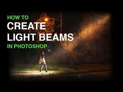 Create Beams Of Light From Nothing In Photoshop