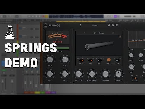 Springs Demo - Spring Reverb Plugin (VST, AU, AAX)