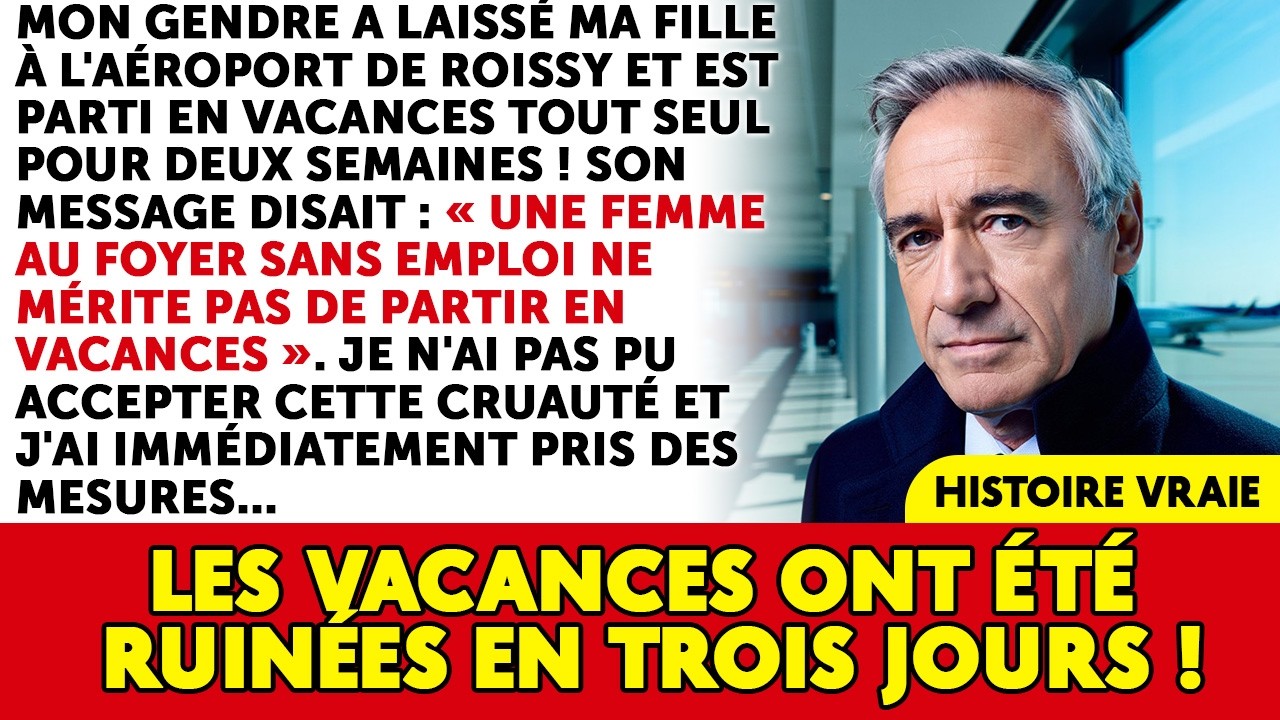 Mon gendre a laissé ma fille à l'aéroport, mais je lui ai gâché ses vacances en trois jours.