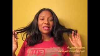 I got my natural hair straightened! PLUS How to Use a Misto Olive Oil Sprayer for Natural Hair