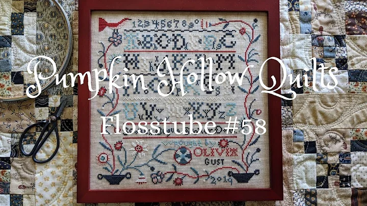 Flosstube #58 ~ Cross Stitch, Friendship and Sally...