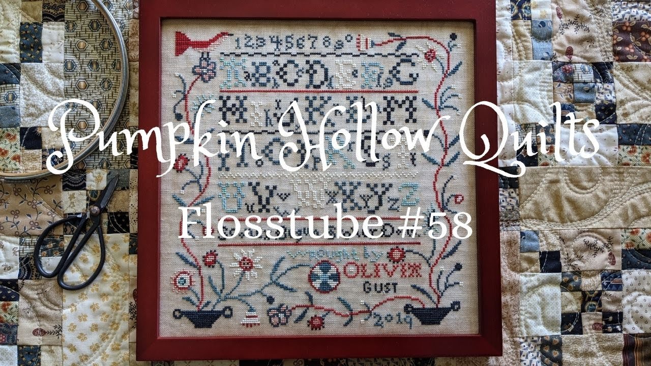 Flosstube #58 ~ Cross Stitch, Friendship and Sally Spencer! - YouTube