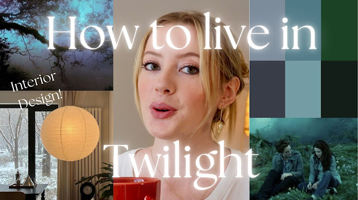 Analyzing the Twilight Aesthetic: From Forks to Your Home