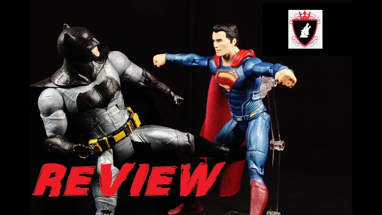 REVIEW: Batman V Superman SDCC 2015 exclusive 2 pack by Mattel - YouTube