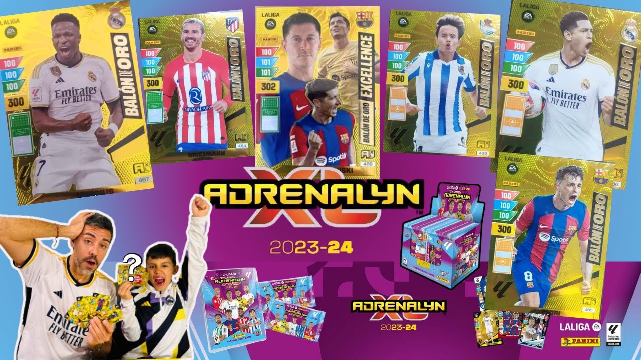 ÁLBUM + CAJA 50 SOBRES ADRENALYN XL 2023-24 – La Cromería