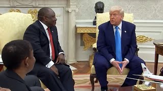 South African President CALLS OUT Trump: “I’m sorry I don’t have a plane to give you”