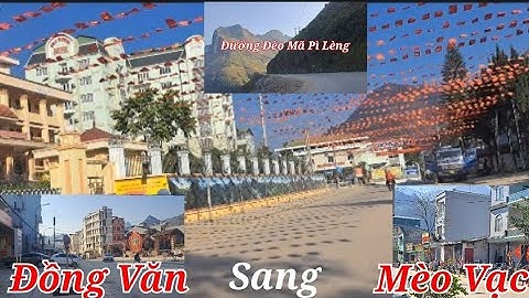 Mã Pì Lèng, đoạn đường đèo hùng vĩ từ huyện Đồng Văn sang huyện Mèo Vạc của HÀ GIANG.