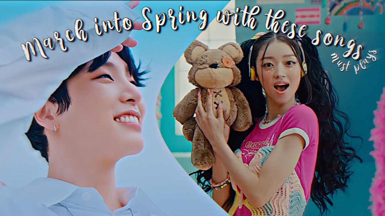march into spring with these kpop songs [did you get the pun?] - YouTube
