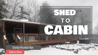New Channel Direction Announcement Shed to Home Shed to Cabin Channel