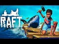 Survivre seul en pleine mer avec un requin   raft 1