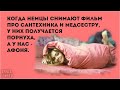 Анекдот в картинках #231 от КУРАЖ БОМБЕЙ: "Война и мир" на испанском, метательница ядра и Афоня