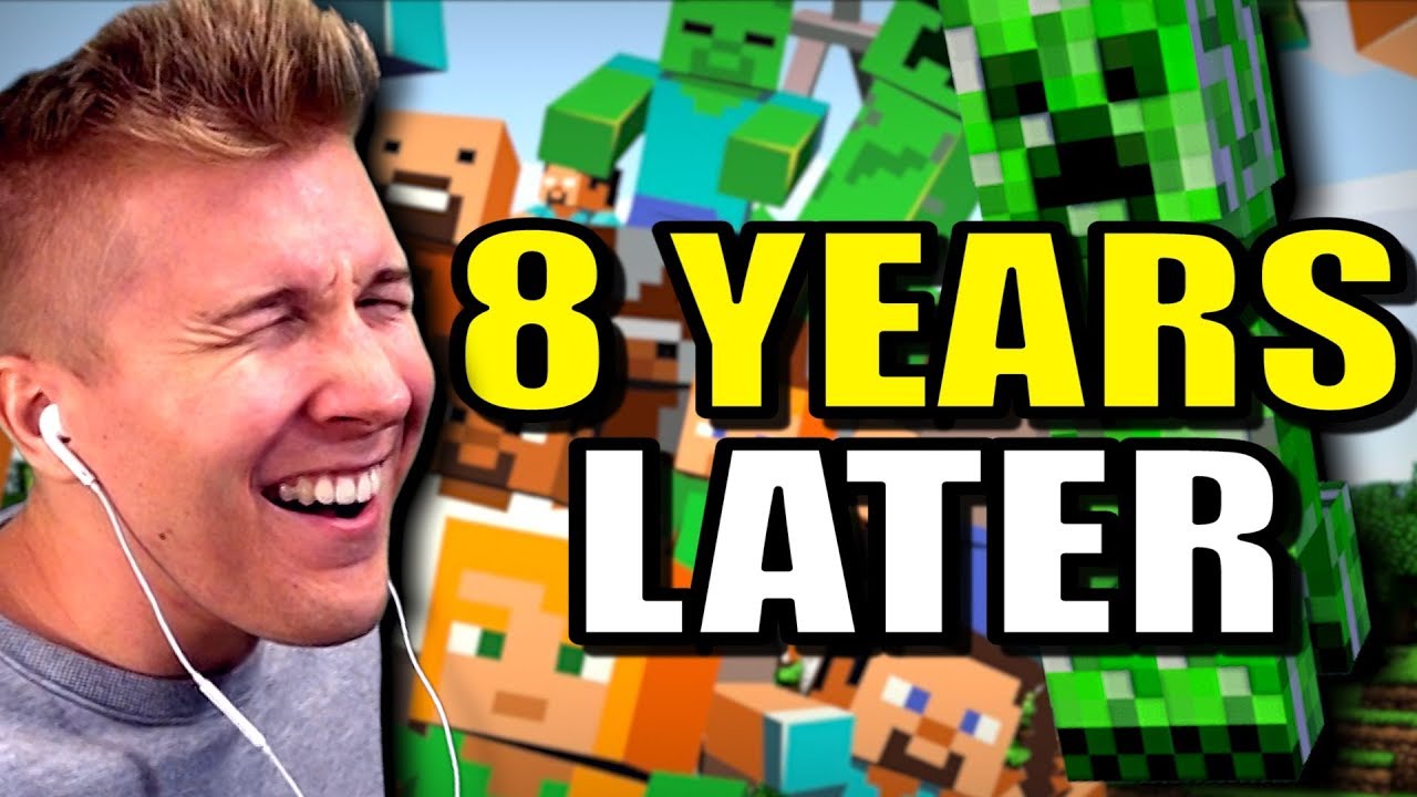 Trying Minecraft for the First Time in 8 Years - YouTube