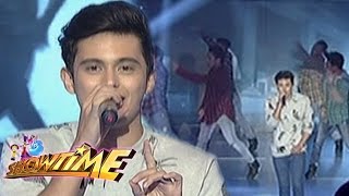 James Reid sings 'Huwag Ka Nang Humirit' on It's Showtime