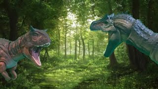 Allosaurus Vs Carnotaurus Stop-Motion Animation