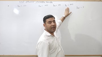 Numerical analysis - 13 , Central difference interpolation formulae , Stirling