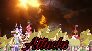 Godzilla Attacks Ponyville ( Godzilla Meets My Little Pony )