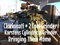 Cincinnati #2 tool Grinder, Karstens cylindrical grinder. Bringing them home.