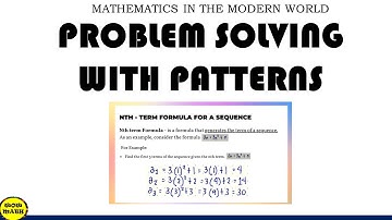 PROBLEM SOLVING WITH PATTERNS