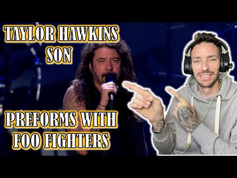 GOOSE BUMPS!!! Foo Fighters ft. Shane Hawkins Perform My Hero REACTION
