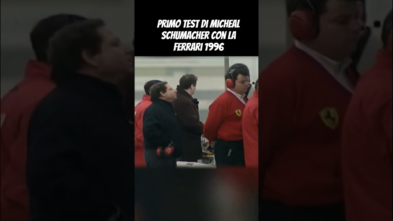 PRIMO AMORE ❤️ #ferrari #schumacher #keepfightingmichael #test #v10 #sound #perte #f1