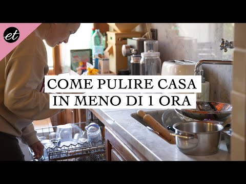 Video: Come Pulire La Casa In Modo Rapido Ed Efficiente