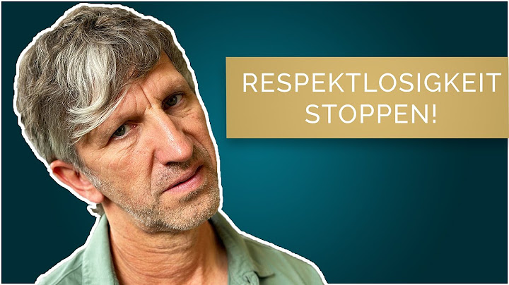 Sofort Grenzen gegenüber respektlosen Menschen setzen!