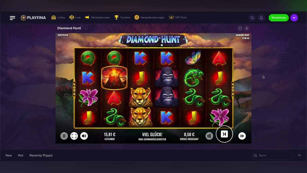 Playfina Casino Testbericht – Boni, Spielekatalog, Einzahlung und Auszahlung.
