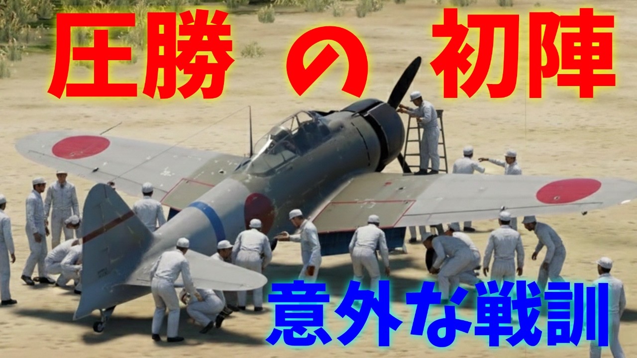 【Warthunder short movie】昭和15年9月13日。圧勝の零戦デビュー戦。得られた意外な教訓とは？
