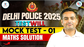 Delhi Police Constable Mock Test-01 | Maths Solution | By Rakesh Sir #DelhiPolice #MathsByRakeshSir