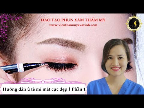 Hướng dẫn cách ủ tê để làm Mí Mắt cực đẹp trên mẫu người thật mới nhất | Làm Đẹp Mỗi Ngày