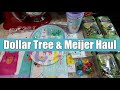 Dollar Tree &amp; Meijer Shopping Haul | Birthday Party Supplies