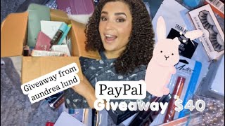 Giveaway from Andrea Lund can’t believe I won all this stuff |  PayPal giveaway | mellyxo