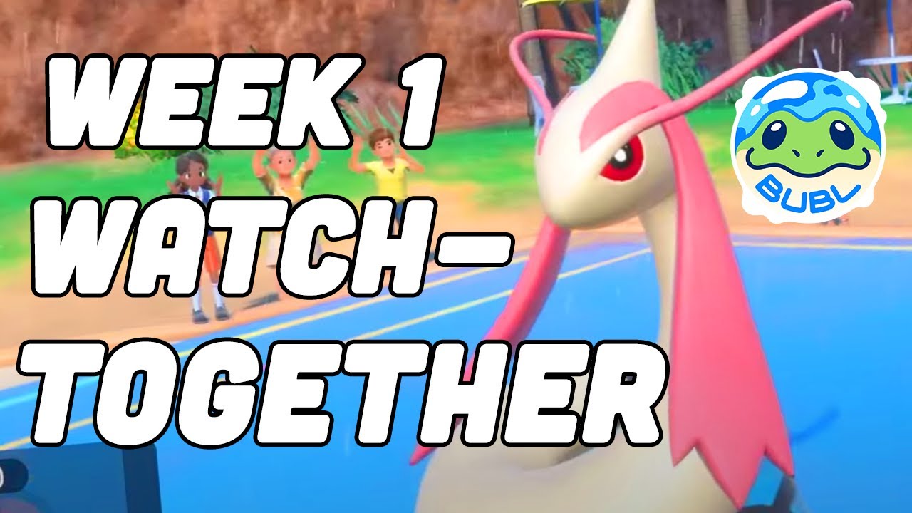 New Pokemon Draft League Watch-Together | BUBL Week 1
